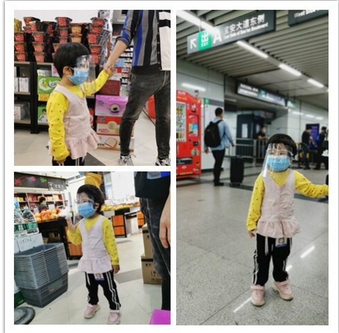 [mask01-CN] 烹饪工作安全绘画脸部保护多功能油切油面面具尘埃面部脸部保护礼品面具厨房