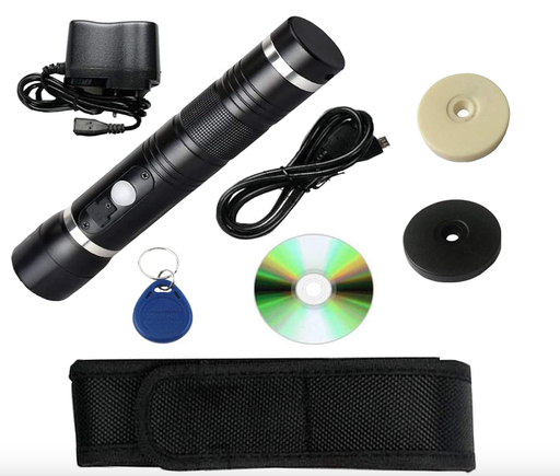 [MQC-GT101S-KITS-CN] 安全旅游后卫巡逻棒，带有内置LED泛光灯+30 PCS检查点完整的RFID巡逻系统套件