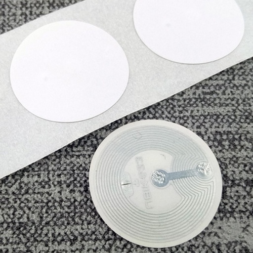 [NTAG25M-CN] RFID NFC标签贴纸13.56MHz ISO14443A NTAG标签标签25mm