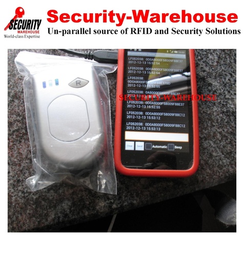 [reader03-TW-CN] RFID 13.56MHz蓝牙读卡机android手机APP应用开发报#全球出货送卡