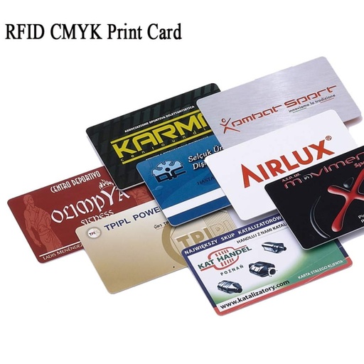 [RFIDCUSTOMPRINT-CN] Custom Production RFID Card +Printing Graphics Logo Standard Size 125KHz/13.56 MHz