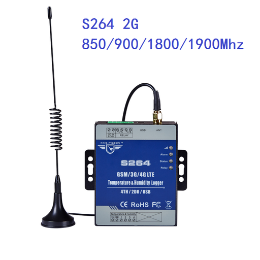 [S264-CN] GSM/3G/4G温度和湿度监测（S264）