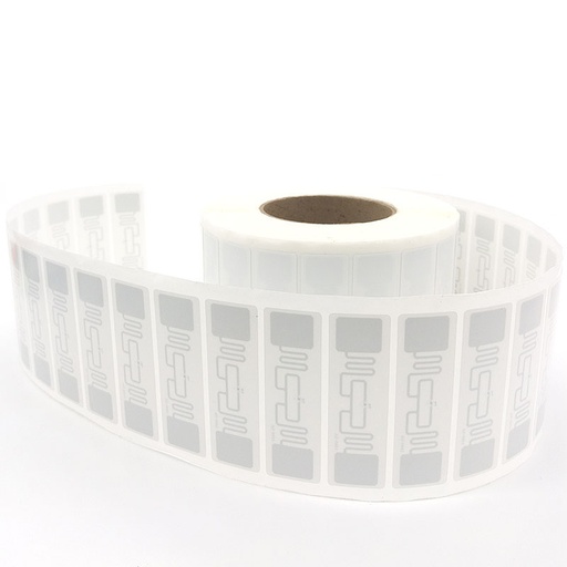 [UHFLABELH3-CN] 500pcs UHF RFID标签AZ 9662 H3芯片ISO 18000-6C 915MHz被动RFID UHF贴纸标签尺寸：73*23mm