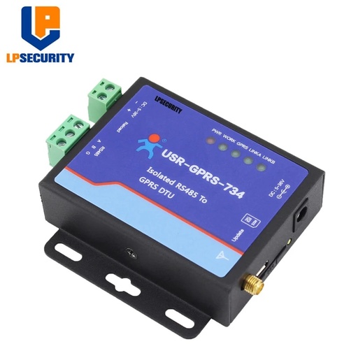 [USR-GPRS232-734-CN] LPSECURITY M2M GPRS GPRS GSM网络调制解调器RS485 IOT控制器遥控器监视