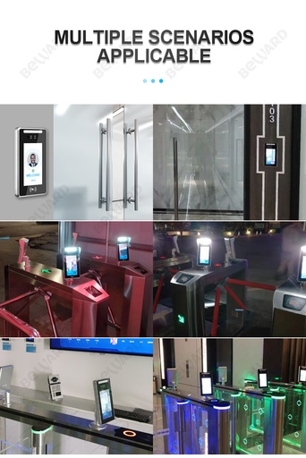 [WCAM101119340168-CN] 系统软件办公室员工和时间记录面部检测计划面部识别TCP IP卡访问控制锁
