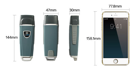 [WM5V3-CN] Rugged RFID 125 KHz Contactless Patrol Guard Tour System USB Waterproof 5V3
